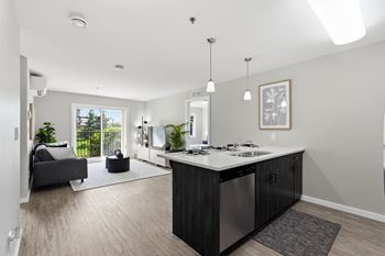 Luxury vinyl plank flooring